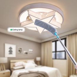 Telescopic Long Handle Microfibre Dust Removal Brushes Mop Household Duster Brush Blinds Dust Brush Removal Home Tools