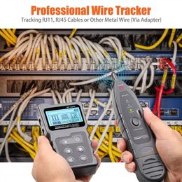 NF-8601W/NF-8209 New Products Cable Network Tester PoE Tracker Length Wiremap Tools LCD Display Measure Lan Display Measure