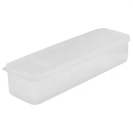 Plates Bread Dispenser Container Storage Box Clear Plastic Containers Breadboxes Kitchen