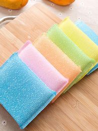 4pcs Dishwashing Sponge Household Cleaning For Kitchen Heavy Duty Scrub Sponges For Washing Dishes And Cleaning Scrub Sponges