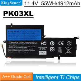 Batteries KingSener PK03XL Laptop Battery for HP Spectre Pro X360 13 G1 Series M2Q55PA M4Z17PA HSTNNDB6S 6789116005 11.4V 56WH