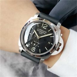 Automatic Mechanical Movement Paneraiss Panerai Luminor Watches Peinahai Mens Watch Lumino series automatic mechanical PAM 00233 calendar dual time zone 44mm Swi