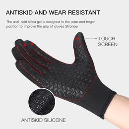 Cycling Gloves Touchscreen Anti-slip Thermal Winter Women Men Bike gloves for Running Hiking Driving Bicycling Riding Walking