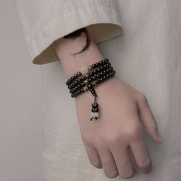 Bracelet Mens Fashion High Sense Personality Luminous Beads 12 Chinese Zodiac Buddha Hand String Boys Jewelry