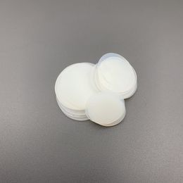 10pcs White Round Silicone Rubber Sheet Seal Gasket Diameter 8/10/12/15/16/18/20/25/30/40/50/60/70/80/90/100mm Thick 1/2/3/4/5mm