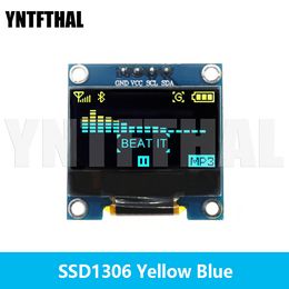 0.96 inch IIC SPI Serial 7/4Pin White/Blue/Yellow Blue OLED Display Module SSD1306 SSD1315 12864 LCD Screen Board for Arduino