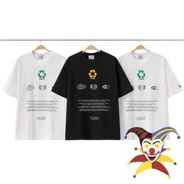 Men's T-Shirts Grailz GRZ Arrow Letter Print TEE Men Women Best Quality Oversize Casual T-Shirt J240409