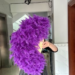 Super Large Fluffy Feather Fan Stage Performance Dance Fan Photography Props Lolita Feather Fold Fan Wedding Party Decoration