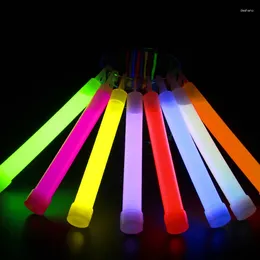 Party Decoration 2Pcs 6inch Multicolor Glow Stick Light Camping Emergency Clubs Supplies Fluorescent