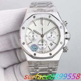 Men's quartz watch 26331OR timing code 7750 timing core 316 precision steel case 41mm dial ultra strong night light display 2024