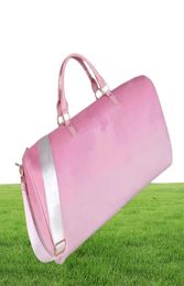 Fashion Mens Duffel Bags Luxurious women travel luggage duffle bag Black flower Designer handbags large capacity sport SIZE 55CM 4688274