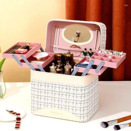 Jewellery Pouches Velvet Box Multi Functional For Women Luxury Gift Makeup Bag Large Organiser Boxes Packaging Supplies