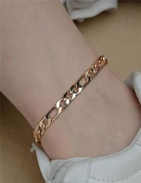 Anklets Arrival Gold Cuban Chain For Women Punk Style Foot Jewelry Leg Ankle Bracelets Whole4019711