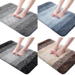 Bath Mats Bathroom Antislip Mat Soft Water Absorbent Carpet Microfiber Rugs Foot