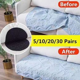 5/10Pairs Self Adhesive Fastener Dots Hook Loop Strong Tape With Stickers Adhesive Tape For Home Bed Sheet Sofa Mat 50/60mm