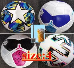 European Size 4 soccer Ball high-grade nice match liga premer football (Ship the balls without air)7420529