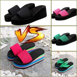 2024 High quality GAI Summer Women men Beach Flip Flops Classic Ladies Cool Flat Slipper Female Sandals Shoes