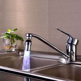 Glow Nozzle Shower Head Water Tap Filter Colorful Changing LED Light Water Faucet Water Stream Faucet Tap for Bathroom Kitchen