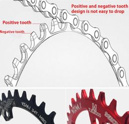 VXM Round Oval 96BCD Chainring MTB Mountain BCD 96 Bike 30T 32T 34T 36T 38T Crankset Tooth Plate Parts For M7000 M8000 M9000