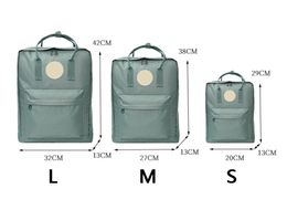 35 Colors Kids Adult Bags Swedish Classic Canvas Fashion Style Design Bag Waterproof Backpacks Sports 7L16L20L8418667