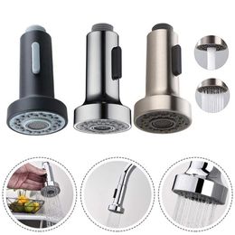 Kitchen Pull Out Faucet Sprayer Plating Nozzle Water Saving Basin Philtre Sink Water Spray Tap Faucet Shower Head Bathroom E2D6