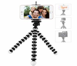 Adjustable Octopus Mini Tripod Bracket Portable Flexible Smartphone Clip Gorillapod Holder Camera Stent Mobile Phone Tripods Folda6984802