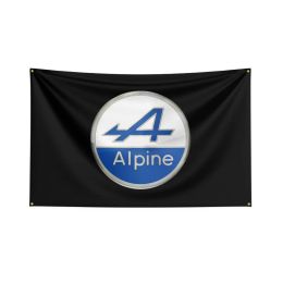 Alpine Racing Flag Polyester Digital Printing F1 Car Club Team Banner