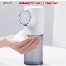 Sneakers Youpin Automatic Soap Dispenser Usb Rechargeable 320ml Liquid Soap Dispensers Digital Display Foam Hand Sanitizer Hine