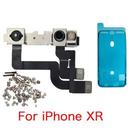 Front Camera Flex Cable With Full Screws Set For iPhone X XR XS 11 11Pro Max And Waterproof Tape Replacement No Face ID