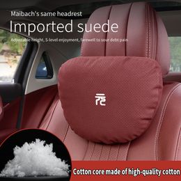 Top Quality Car Headrest Neck Support Seat For BYD Atto 3 Yuan Plus Soft Adjustable Car Neck Pillow Waist pillow Accessories