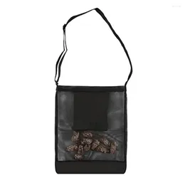 Storage Bags Mushroom Foraging Pouch Hands-free Picking Bag Mesh Design Breathable Fruit Gathering