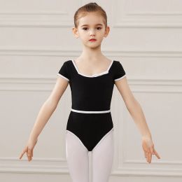 RUYBOZRY Ballet Leotards For Girls Short sleeve Toddler Ballet Dance Leotard Gymnastics Ballerina Ballet Outfit For Toddler Girl