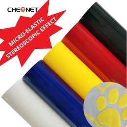 25X20cm 3D Puff Heat Transfer Vinyl 10 Colours Cuttable Vinyl With Protective Carrier And Hot Melt Backing HTV Lettering Film DIY