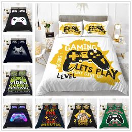 Bedding Sets Gamer Set Boys Video Games Style Soft Bedspreads Comforter Duvet Cover Quality Quilt And Pillowcase