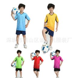 High Quality New Jerseys Childrens Football Home and Away Training Class School Uniform