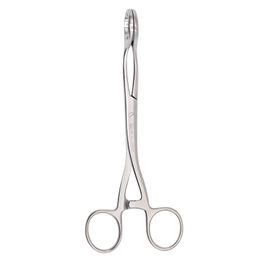 1pc Dental Tongue Forceps Straight Curved Head Closing Ring Body Piercing Plier Ear Tongue Septum Nose Clamp Plie Dentist Tools