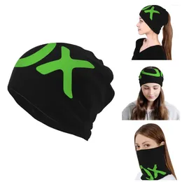 Berets Spain Vox Logo Bandana Neck Gaiter For Hiking Camping Men Women Wrap Scarf Spanish Headband Warmer Skullies Beanies Caps