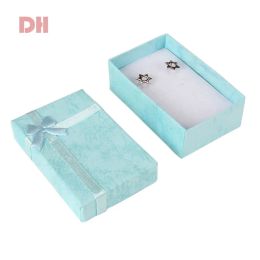 Ring Box Necklace Box Paper Trinket Box Necklace Organizer Earring Storage Box Small Accessories Container 1pc 5x8cm