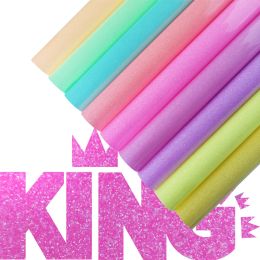 Heat Transfer Vinyl Glow In The Dark Colour Changing Luminous Vinyl Glitter Sheets Htv Film Craft For Tshirt DIY Shinning