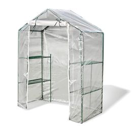 VOKANDA-Garden Greenhouse, Agricultural Farming, Mini Vinyl, Green House Cover, Plastic Prefarming Tent