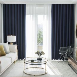 1 Panel Modern Curtains For Livingroom High Shaing Curtain90% For Blackout Bedroom Curtain Thick Blinds Drapes Door