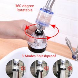 3 Modes Tap Bubbler 360 Degrees Kitchen Tap Head Water Saving Faucet Sprayer Sink Spray Adjustable Adapter Bath Accessories