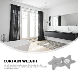 Shower Curtains Curtain Buckle Bottom Weight Five-star Shaped Weights Screening Magnet Weighted Block