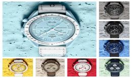 High Quality 2022 MOON Summer NEW Designer 6 Pins Mark Functional Speedmaster Planet Quartz Watch Unisex Couple Watch bb017230472