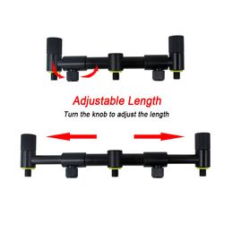 Fishing Tackle Accessories Extending Bank Stick Carp Fishing Adjustable Aluminum Bankstick Pole Rest for Bite Alarm