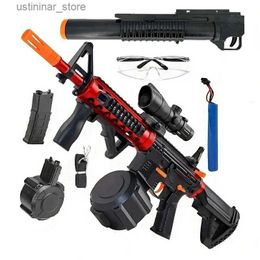 Sand Play Water Fun Toy Gel Water Ball Blaster M4 Gun Play Ball Gun L47