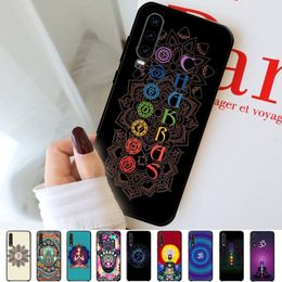 Mandala Chakra Yoga Phone Case for Huawei P30 40 20 10 8 9 lite pro plus Psmart2019