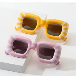 Sunglasses Printed For Men And Women Unique Prom Versatile Trendy Street Beat Ins Wind Fashion