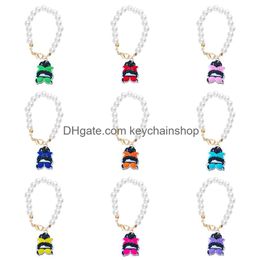 Other Drinkware Key Chain Charm Accessories For 40Oz Cup Initial Personalised Handle Tumbler Drop Delivery Otnpx