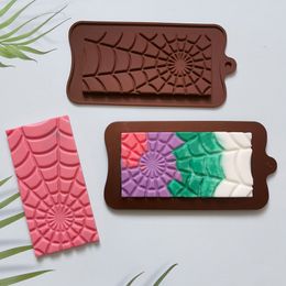 New 3d Silicone Chocolate Bar Mould Rectangle Break Apart Geometry Forms for Chocolate Candy Maker Mould for Cake Decoration